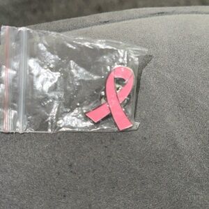 Pink Ribbon Breast Cancer Awareness Pin